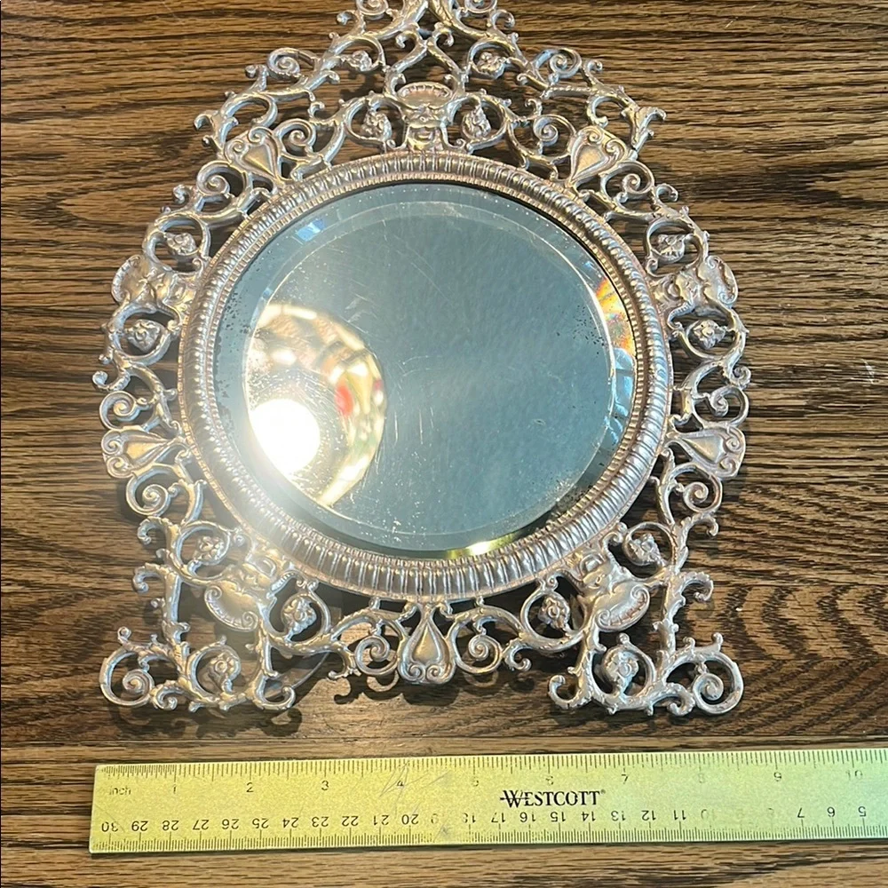 Bacchus Antique Victorian Mirror 🪞 Brass